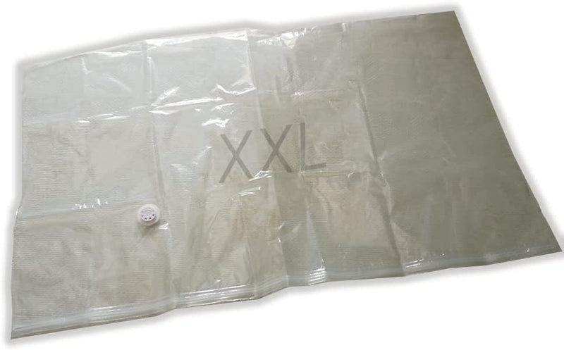 Sacco Sottovuoto XXL Più grande non c'è! 80 x 130 busta salvaspazio piumone coperte lenzuola matrimoniali resistente anti muffa anti tarme